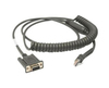 Scheda Tecnica: Zebra Cable - Rs232 Db9 2.8m Coiled True Converter