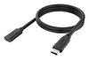 Scheda Tecnica: Akasa Type-c Extension Cable C(m) To C(f), 1,2 M - Black - 