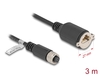 Scheda Tecnica: Delock M12 Cable -coded 8 Pin Female - To RJ45 Jack For Installation Cat.5e Ftp 3 M Black