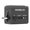 Scheda Tecnica: Mobilis Worldwide Travel Adaptor 2 USB (100-240 V - 2x0.5a) - 