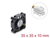 Scheda Tecnica: Delock Axial Fan 5 V Dc, 35 X 35 X 10 Mm Black - 