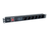 Scheda Tecnica: Equip 6-Outlet German Power Distribution Unit, with Surge - Predection, Integrated line fitler