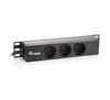 Scheda Tecnica: Equip 3-Outlet French Power Distribution Unit, 10" 10", 1U - 3-Bay, 16A, 250V AC, 3500W