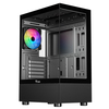 Scheda Tecnica: iTek Case Showbui 33b - Gaming Tower ATX, 12cm Argb Fan - USB3, Side E Front Panel Temp Glass