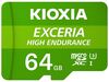 Scheda Tecnica: Kioxia Sdxc Exceria High Endurance 64GB Micro Uhs-I Class - 10