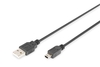 Scheda Tecnica: DIGITUS Cavo Di Collegamento USB 2.0, Tipo Su Mini B - 