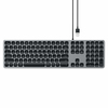 Scheda Tecnica: Satechi Keyboard with Keypad USB (US) Alu SG ST-AMWKM - Standard, USB, Semi-mechanical key switch, QWERTY, Grey