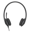 Scheda Tecnica: Logitech Headset H340 USB Computer Wired Head-band - Office/Call center Black