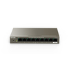 Scheda Tecnica: Tenda Switch PoE TEG1109P-8-102W Ieee 802.3af/at, 8p - 10/100/1000 Prot Ful 6kv, Vlan