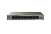 Scheda Tecnica: IP-COM Switch 9ge +1sfp Con PoE 8 Porte Gestito Da Cloud - G2210p-8-102w