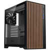 Scheda Tecnica: iTek Case Woody - Gaming Tower, ATX, 3x14cm Black Fan - 2xUSB3, Type-c, Wood Front, Temp Glass Side Panel