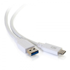 Scheda Tecnica: C2G Cavo USB SuperSpeed M/M 5GBps 0,9 m da USB-C a USB-A - - Bianco