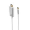 Scheda Tecnica: iTek Cavo USB-c Maschio HDMI Maschio- 4k 60hz- Fhd 120hz - Lunghezza 2m- Alluminio