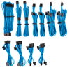 Scheda Tecnica: Corsair Premium Pro Sleeved Cable-set (gen 4) - Blue