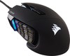 Scheda Tecnica: Corsair Scimitar RGB Elite USB, 1000/500/250/125 Hz, 18000 - Dpi, 4 Zone RGB, Omron, Black