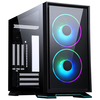 Scheda Tecnica: iTek Case Galaxy 2q - Itx Mini Tower, 2x12cm Argb Fan - 2xUSB3, 2x Front Panel, Side Glass