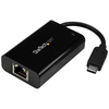 Scheda Tecnica: StarTech .com Adattatore Ethernet USB C - - Adattatore di rete Gigabit Ethernet GbE con PD 2.0 60W - Co