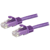 Scheda Tecnica: StarTech .com LAN Cable Cat.6 UTP - Gigabit 15 M Viola Cavo Patch 15 M Cavo Patch Rj 45 (m) A R