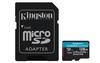 Scheda Tecnica: Kingston Scheda microSDXC Canvas Go Plus Gen4 - 200MB/s A2 U3 V30 da 128GB + adattatore