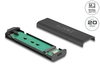 Scheda Tecnica: Delock External USB Type-c 20GBps Combo Enclosure For M.2 - NVMe PCIe Or SATA SSD - Tool Free
