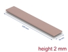 Scheda Tecnica: Delock Thermal Conductive Pad - 120x20x2 Mm For M.2 Modules 3.0 W/mk - Non-silicone