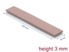 Scheda Tecnica: Delock Thermal Conductive Pad - 120x20 X 3 Mm For M.2 Modules 3.0 W/mk - Non-silicone