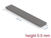 Scheda Tecnica: Delock Thermal Conductive Pad - 120x20 X 0.5 Mm For M.2 Modules 3.2 W/mk - Low Oil