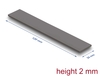Scheda Tecnica: Delock Thermal Conductive Pad - 120x20x2 Mm For M.2 Modules 3.2 W/mk - Low Oil