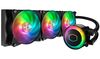 Scheda Tecnica: Cooler Master MasterLiquid ML360R RGB 3 x 120 x 120 x 25 - mm, 650 - 2000 RPM, 66.7 CFM, 2.34 mmH2O, 6 - 30 dBA, 12 VD