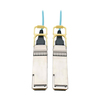 Scheda Tecnica: EAton QSFP28 To QSFP28 Active Optical Cable - 100GBe Aoc - M/M Aqua 10m