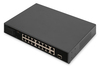 Scheda Tecnica: DIGITUS DN-95355 Switch Di Rete Non Gestito Gigabit - 16 porte 10/100 Mbps 16 x porte PoE RJ45 10/100Mbps, 1x GE