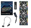 Scheda Tecnica: Lian Li Uni Fan Sl Wireless Argb Pwm Fan, 3 Pack Incl - Controller - Reverse Blade, 120 Mm, Black