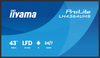 Scheda Tecnica: iiyama LH4364UHS-B1AG 43", 108cm, VA, 3840 x 2160 @60Hz - (8.3 MegaPixels 4K UHD), 16:9, 500 cd/m, 971 x 560x70