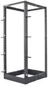 Scheda Tecnica: Intellinet 19" Network Rack - Open Frame (4-Post), 26U - Black, Flatpack, Max 360kg 26U, Flatpack, Nero