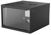 Scheda Tecnica: Intellinet 19" Network Cabinet - Wall Mount (Basic), 6U - 560mm Deep, Black, Flatpack, Max 50kg, Usable Depth 500mm
