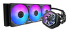 Scheda Tecnica: Cooler Master Atmos II 360 VRM Fan Black Intel/AMD, VRM - Fan, 360 mm, 690-2500 RPM, 190 CFM, 3.61 mmH2O, 38.5 dB, 7-
