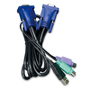 Scheda Tecnica: PLANET KVM-KC1-1.8 Cavo Per Tastiera, Video E Mouse Nero - Blu 1,8 M