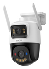 Scheda Tecnica: iMOU Cruiser Dual 2C 4G 3 MP+3 MP, 1/3 Progressive CMOS - 2304 x 1296, 3.6 mm, H.264&H.265, 8x Zoom, Mic, micro SD, 4