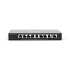 Scheda Tecnica: Ruijie Reyee Smart Switch PoE Gigabit 9 P., 8 P. PoE/poe+ - PoE Power Budget 120w Chassis Metallico Desktop