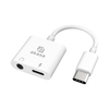 Scheda Tecnica: Akasa USB Type-C To 1x USB Type-C 1x 3.5mm Audio Jack, 15W - 80mm Cable, 26x28x8mm