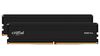 Scheda Tecnica: Micron Crucial Ddr5 Kit 48GB: 2 X 24GB Dimm 288 Pin 5600 - MHz / Pc5 44800 Cl46 1.1 V Senza Buffer On Die Ecc Nero