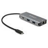 Scheda Tecnica: StarTech .com Hub USB-C a 3 porte con porta LAN - 10GBps - 2 USB-A e 1 USB-C (HB31C2A1CGB)
