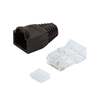 Scheda Tecnica: Logilink Plug Cat.6 RJ45 E Copriconnettore Per Cavo Non - Schermato, 100pz Nero