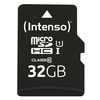 Scheda Tecnica: Intenso microSDHC/sd 32GB Performance 1 Adapter Class 10 - 3424480