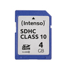 Scheda Tecnica: Intenso Sd Card Sdhc 4GB 1 Adapter Class 10 3411450 - 