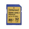 Scheda Tecnica: Intenso Sd Card Sdhc Uhs-i 32GB Premium 1 Adapter Class 10 - 3421480