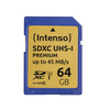 Scheda Tecnica: Intenso Sd Card Sdhc Uhs-i 64GB Premium 1 Adapter Class 10 - 3421490