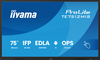Scheda Tecnica: iiyama 75 Iiware13e, Android 14, 8/128GB, 40 Points - Puretouch Ir With Zero Gap Air Bonding, 3840x2160, Uhd Va P