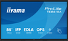 Scheda Tecnica: iiyama TE8615A-B1AG 86", IPS, 3840 x 2160, 550 cd/m, 8 ms - DeepContrast-IR+, WiFi-6, Bluetooth 5.0, RK3576 Octa-core A