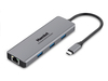 Scheda Tecnica: Hamlet Docking Station USB-c Power Delivery 85w - 4xUSB - 3.0+lan+hdm